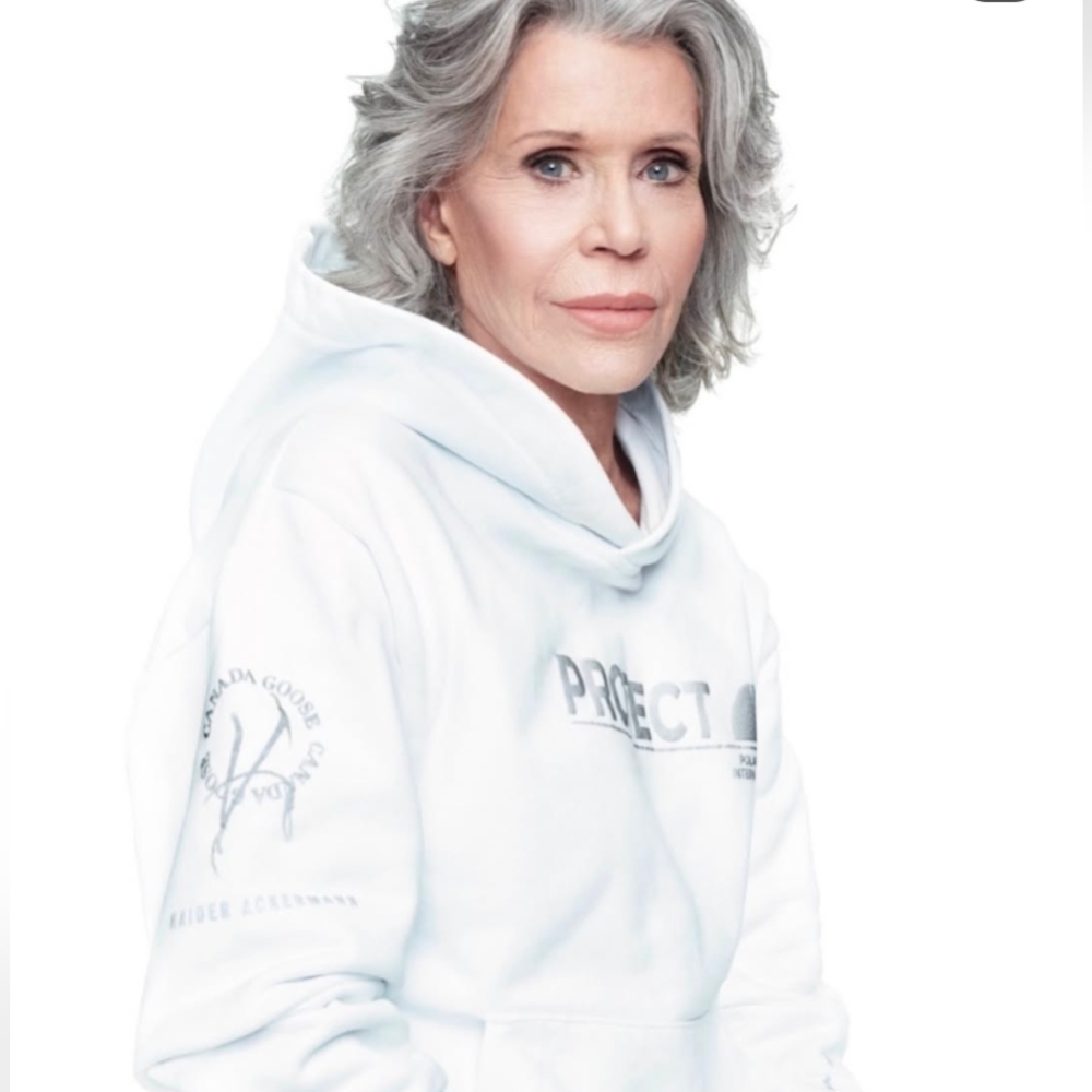 Canada Goose X Haider Ackermann PBI Crystal White Limited Edition Hoodie Large - Picture 4 of 14